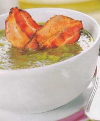 как приготовить гороховый суп с зеленым горошком фото